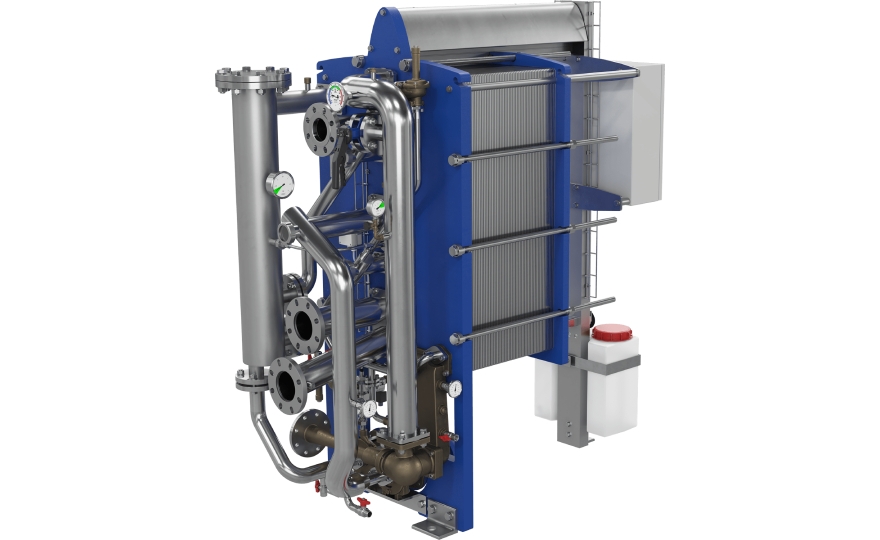 Upcoming two-stage Alfa Laval AQUA Blue E2 freshwater generator multiplies the energy-saving AQUA benefits